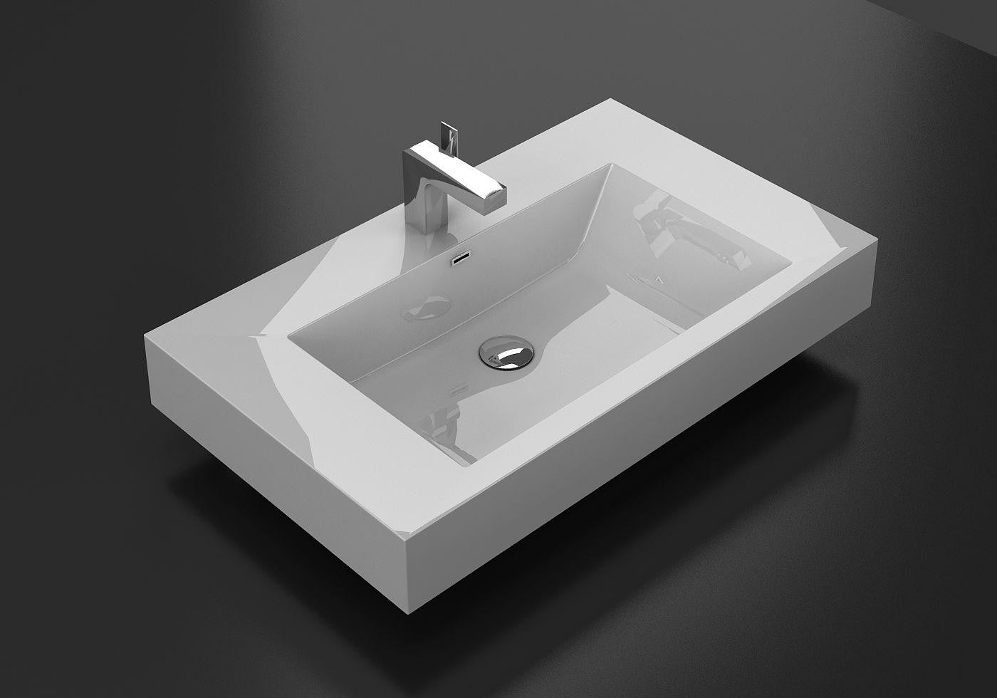 Aquamoon Abacos 31 Modern Bathroom Vanity - Rosewood