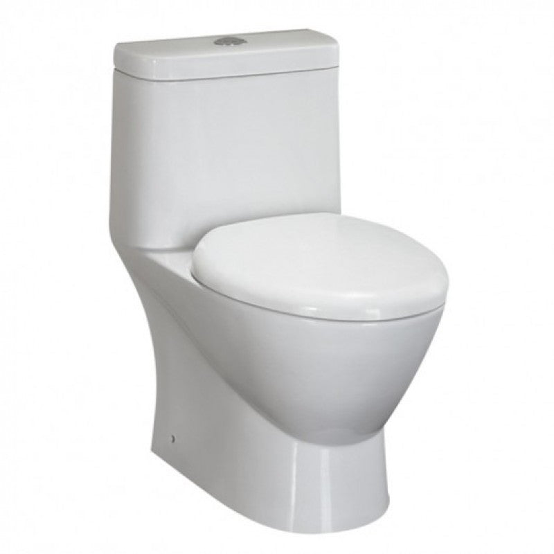 Eago T346 Modern One Piece Toilet - White