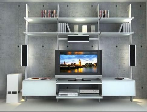 Modern Interior Modular TV Unit Gallery - Customer Showcase # 08