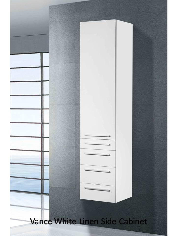 Aquamoon Venice 36 Modern Bathroom Vanity Set - White