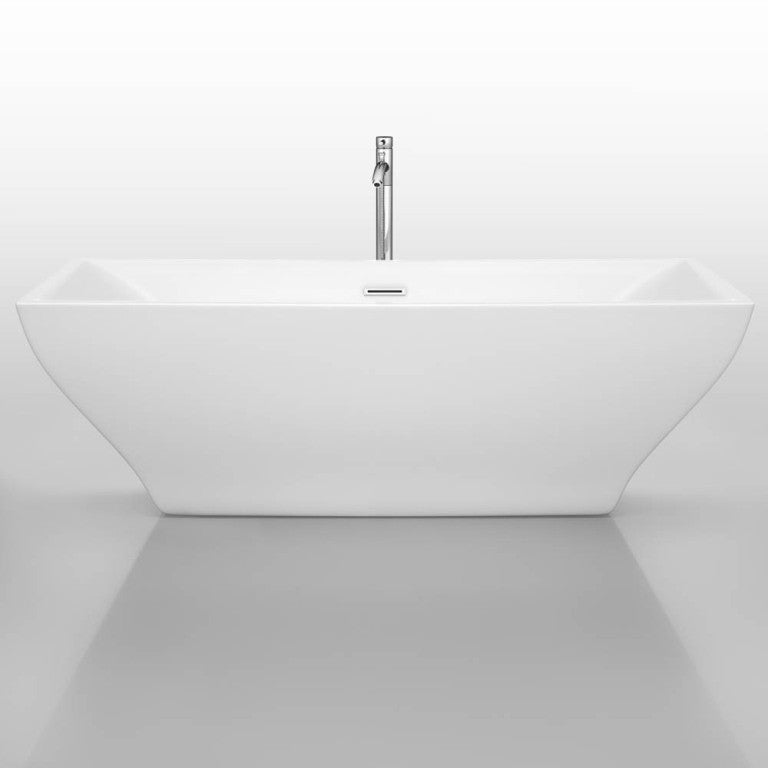 WYNDHAM COLLECTION Maryam 71" Soaking Bathtub