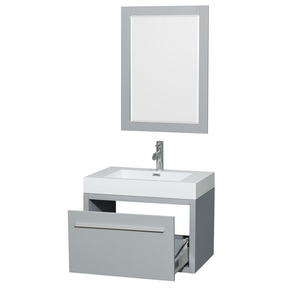 Axa 30" Bathroom Vanity - Dove Gray