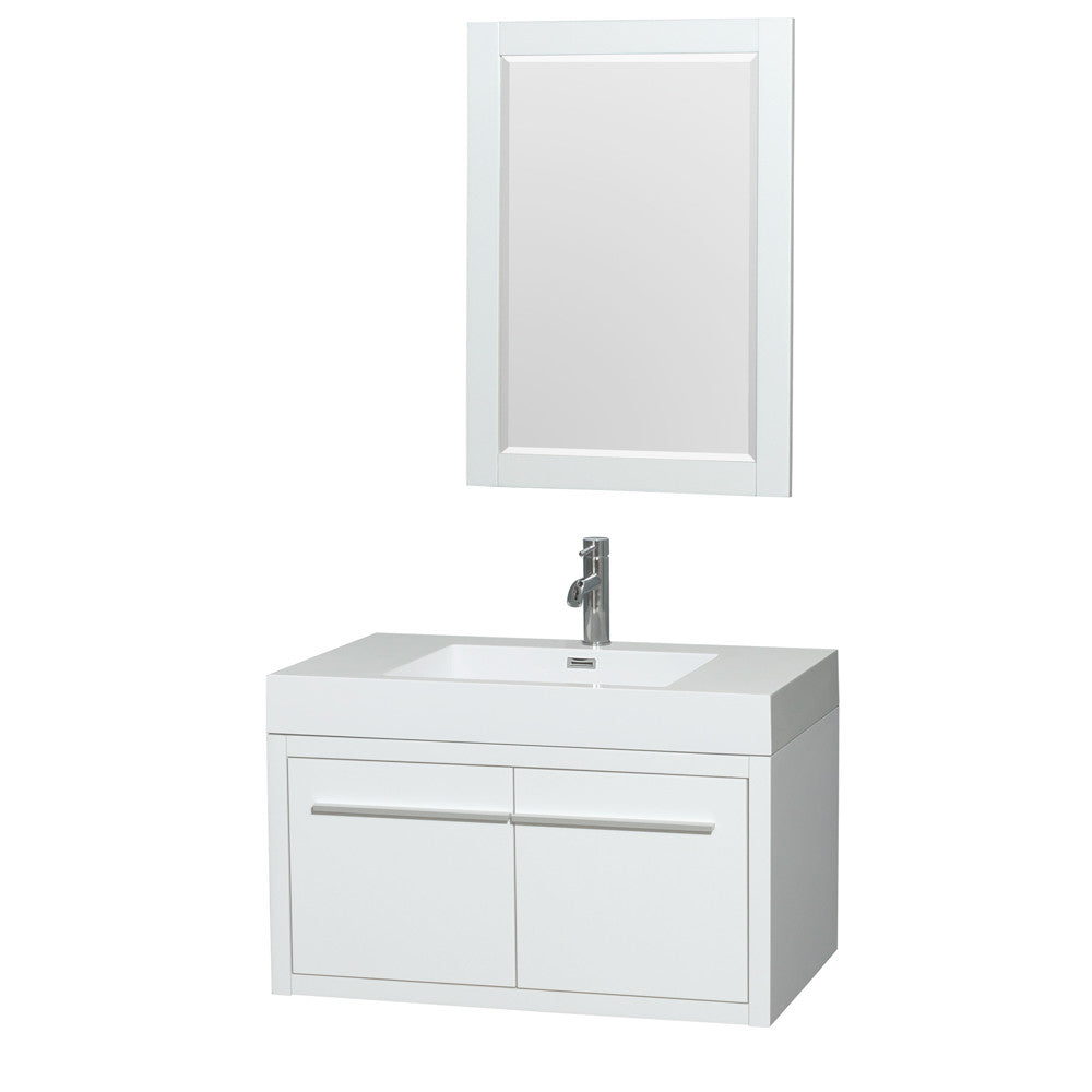 Axa 36" Bathroom Vanity - Glossy White