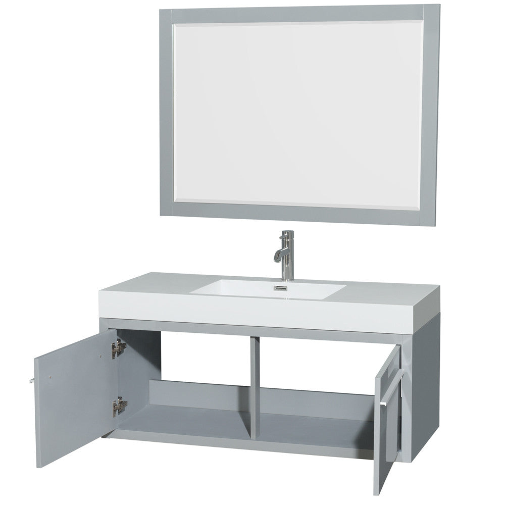 Axa 48" Bathroom Vanity - Dove Gray
