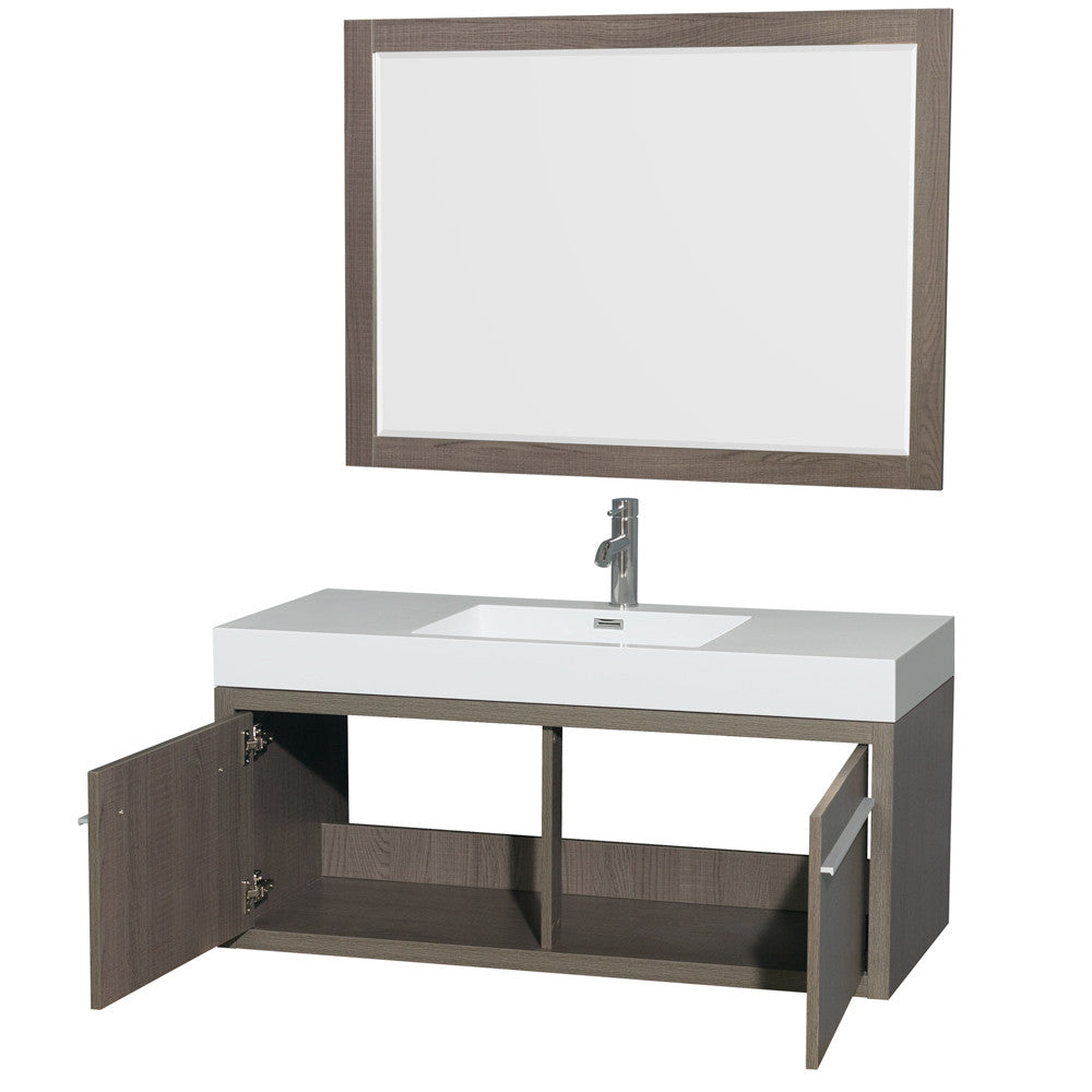 Axa 48 Bathroom Vanity - Gray Oak