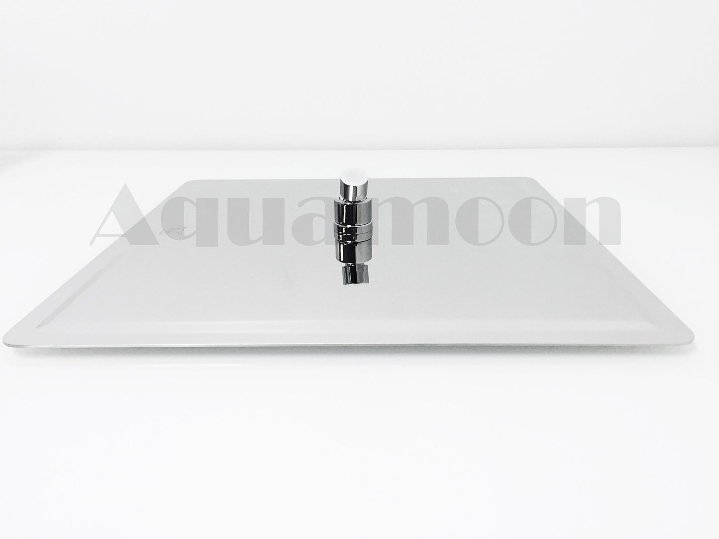 Aquamoon 16 Inch Square Ultra Thin Rain Shower Head - Chrome