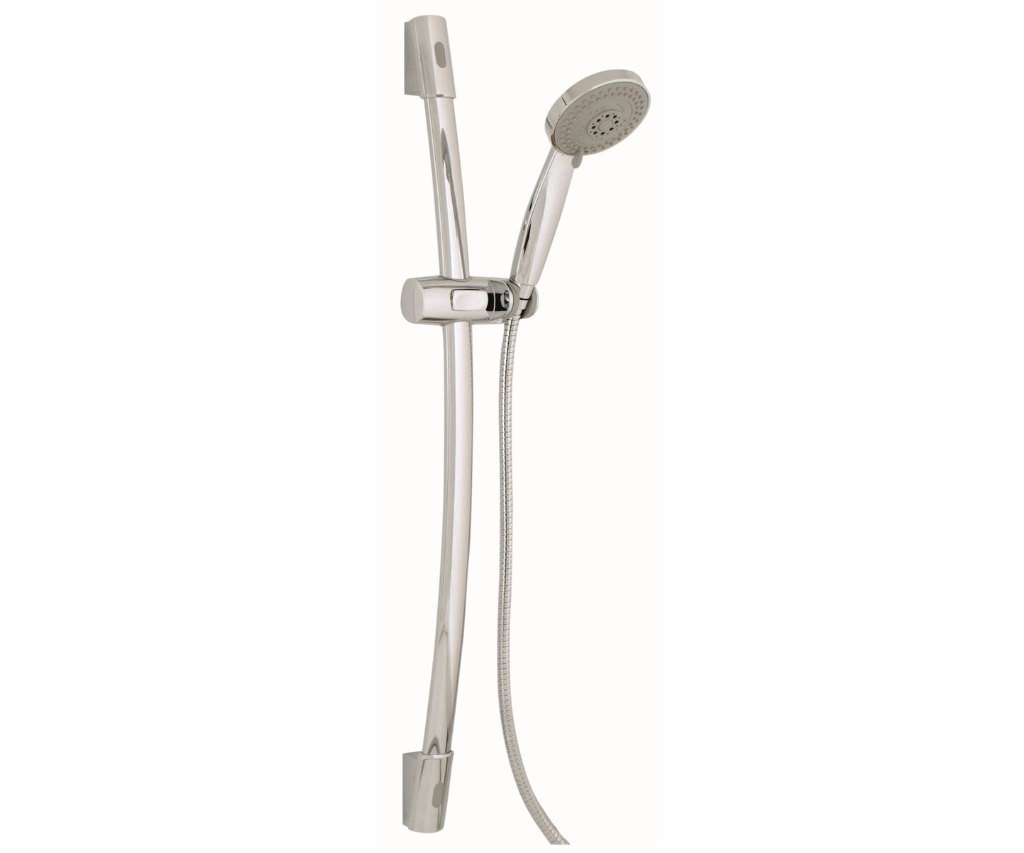 MZ Activa 700003800 Sliding Bar With Flexible Hose And Hand Shower Set - Chrome