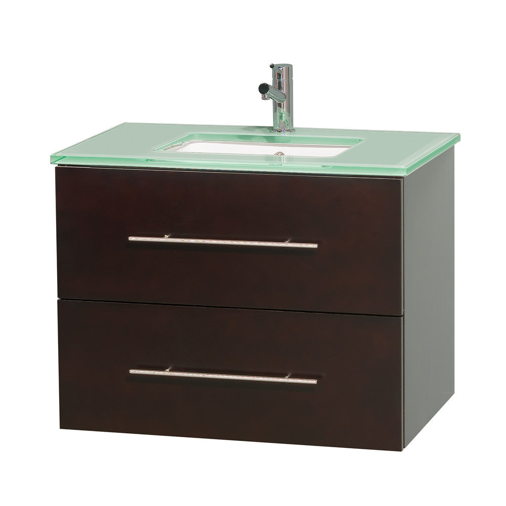 Centra 30 inch Single Bathroom Vanity Set - Espresso
