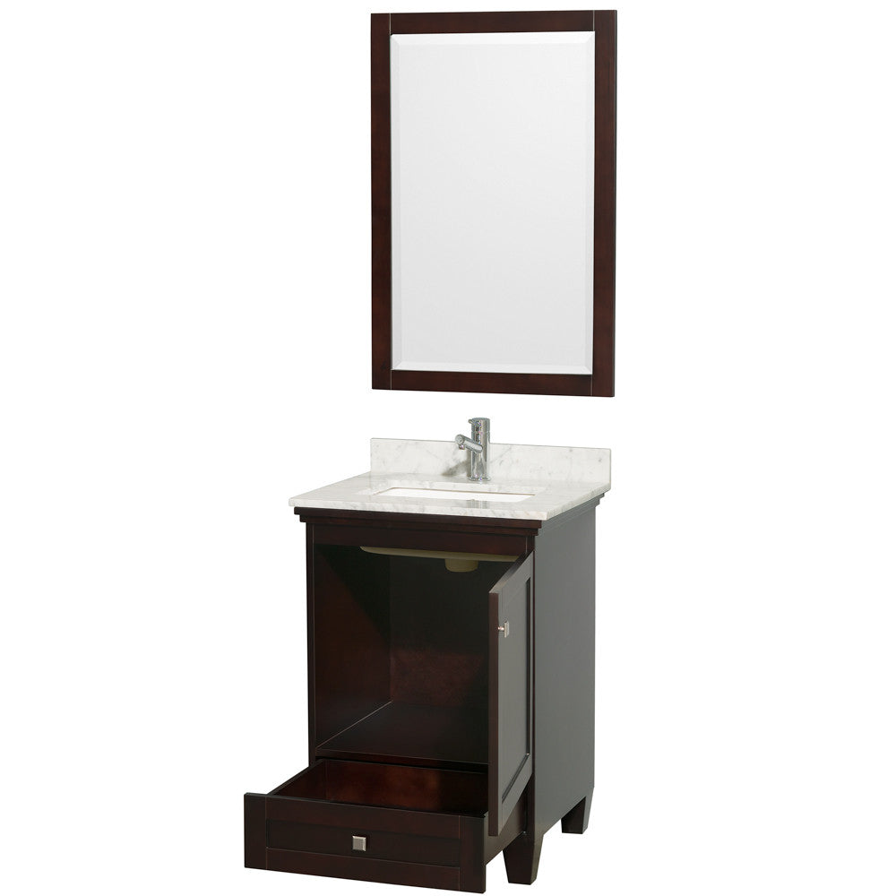 Acclaim 24 inch Single Bathroom Vanity in white