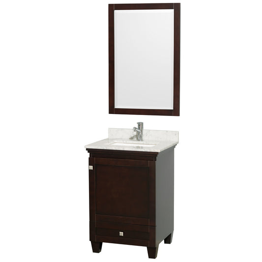 Acclaim 24 inch Single Bathroom Vanity in white