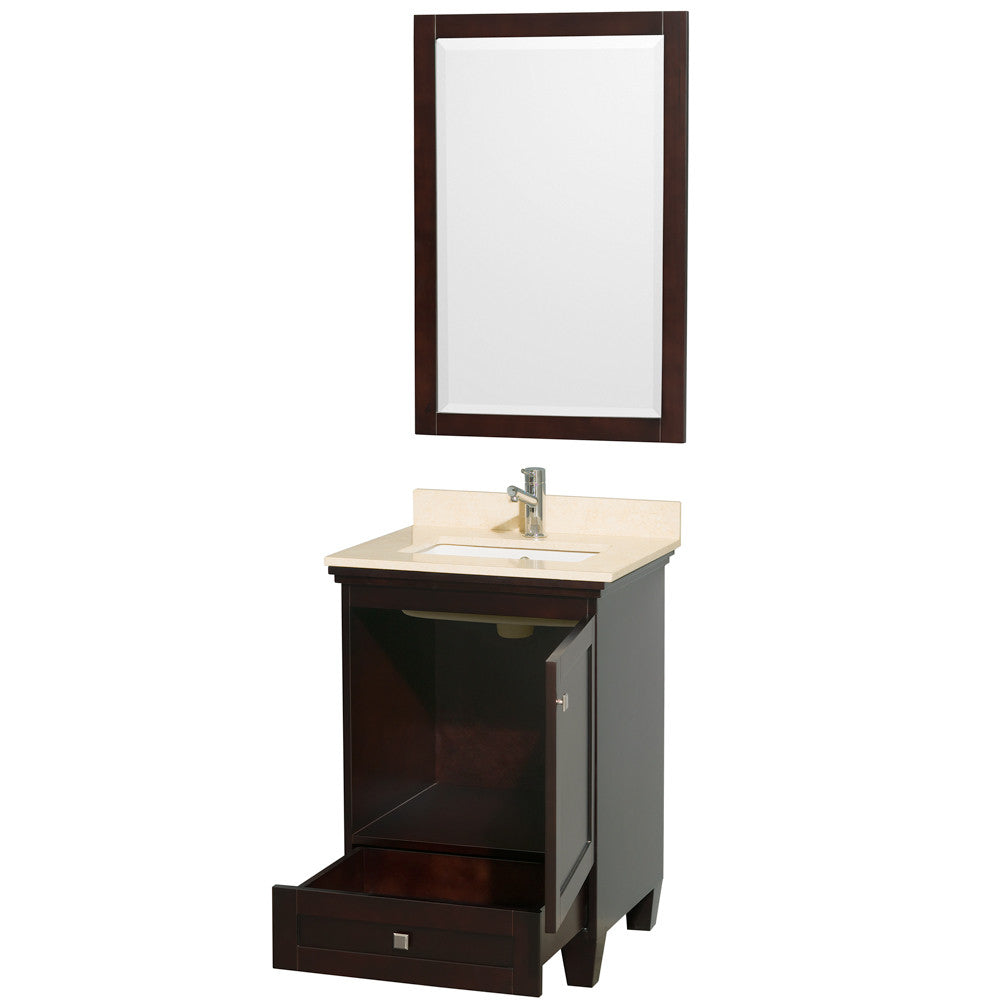 Acclaim 24 inch Single Bathroom Vanity in white