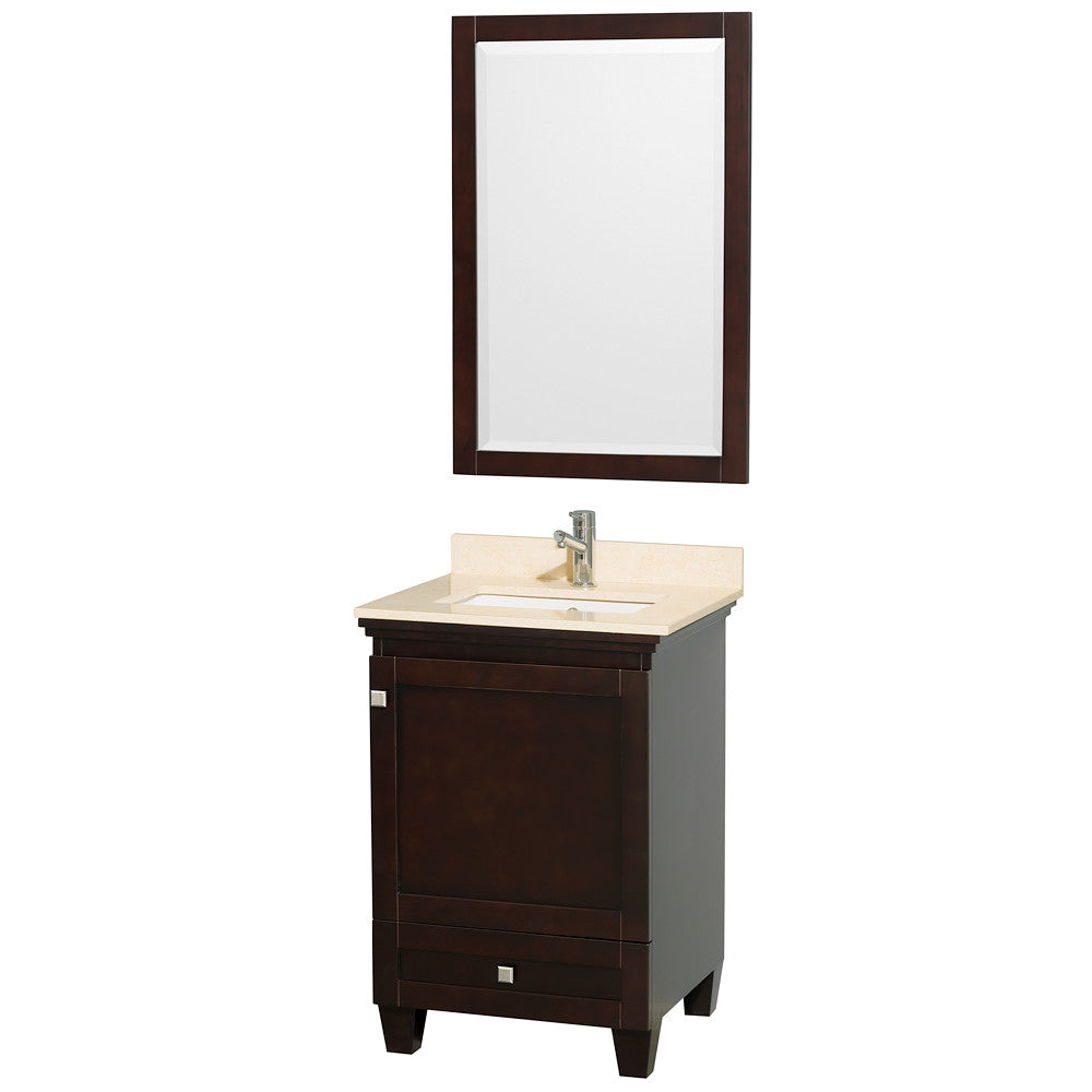 Acclaim 24 inch Single Bathroom Vanity in white