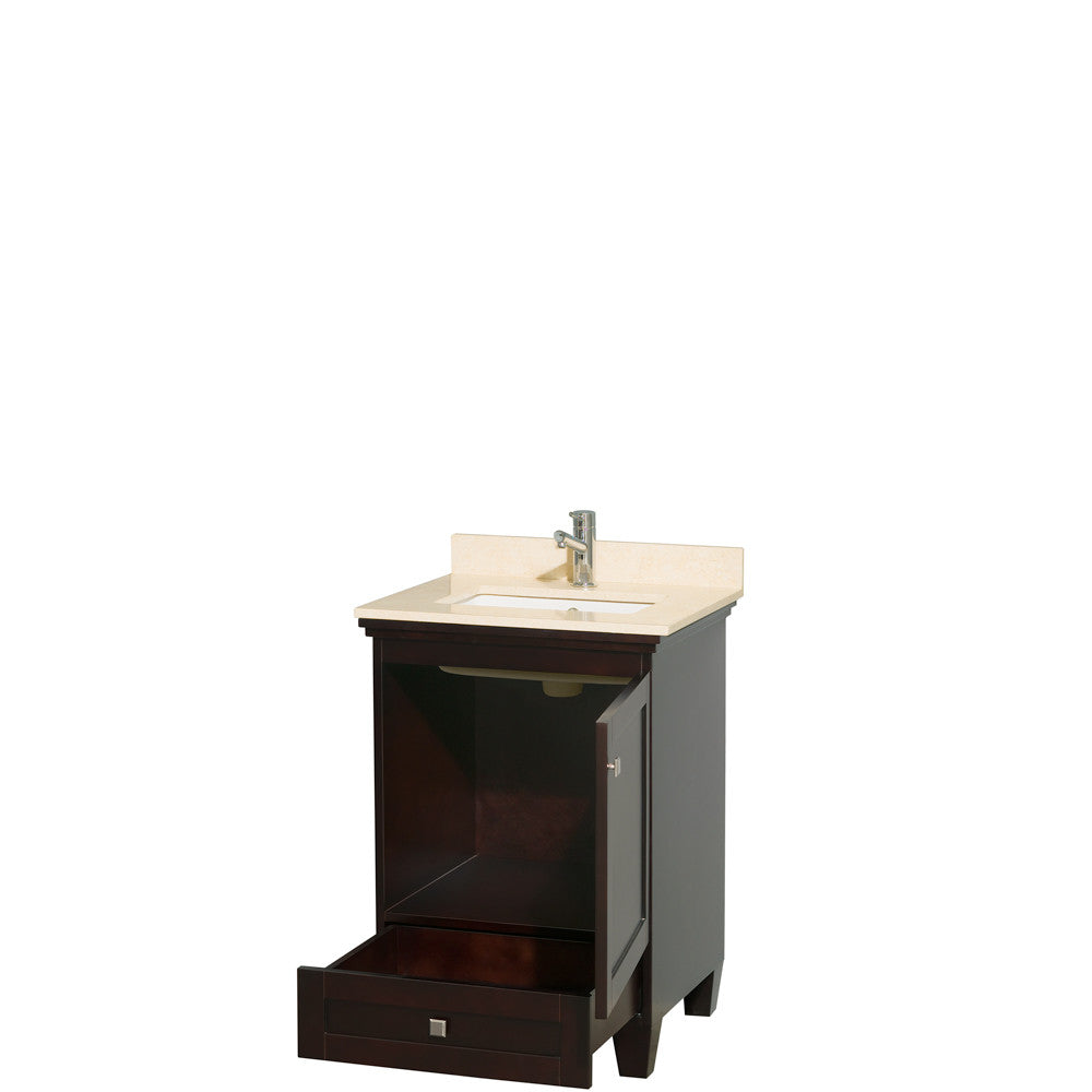Acclaim 24 inch Single Bathroom Vanity in white