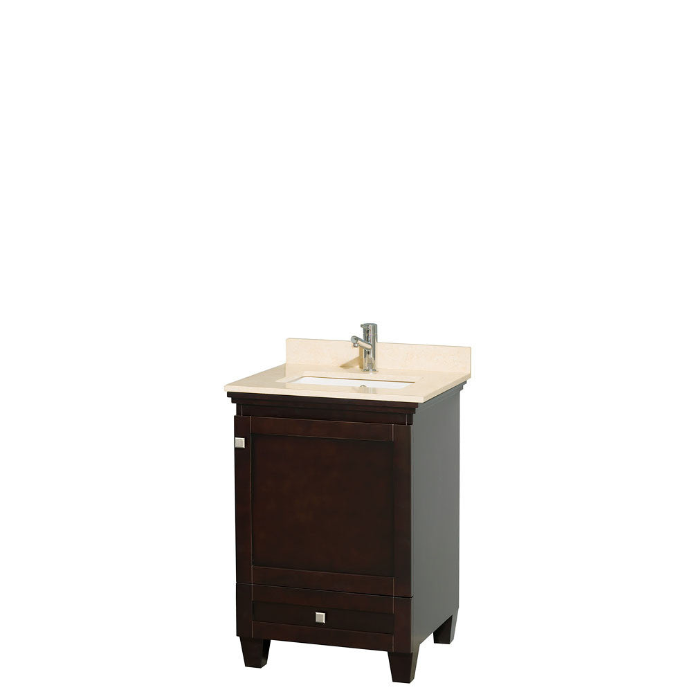 Acclaim 24 inch Single Bathroom Vanity in white