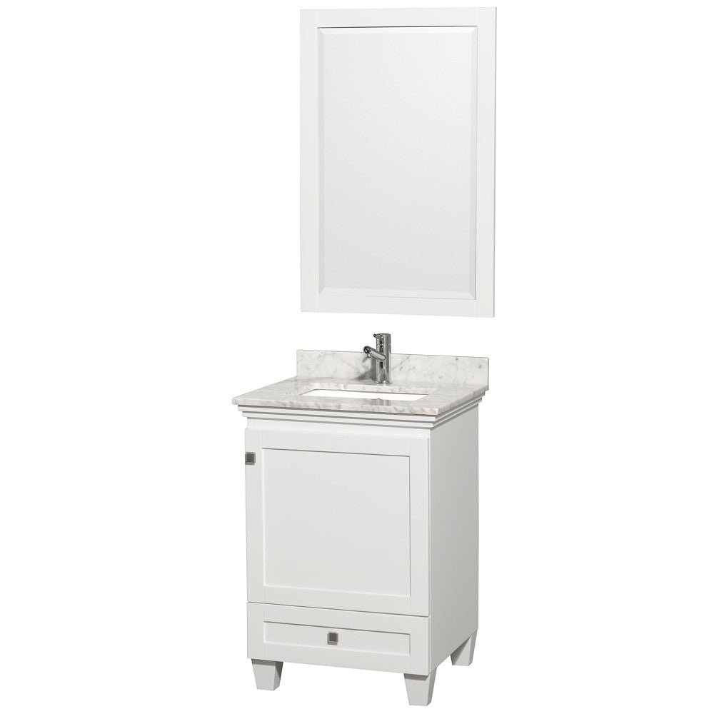 Acclaim 24 inch Single Bathroom Vanity in White