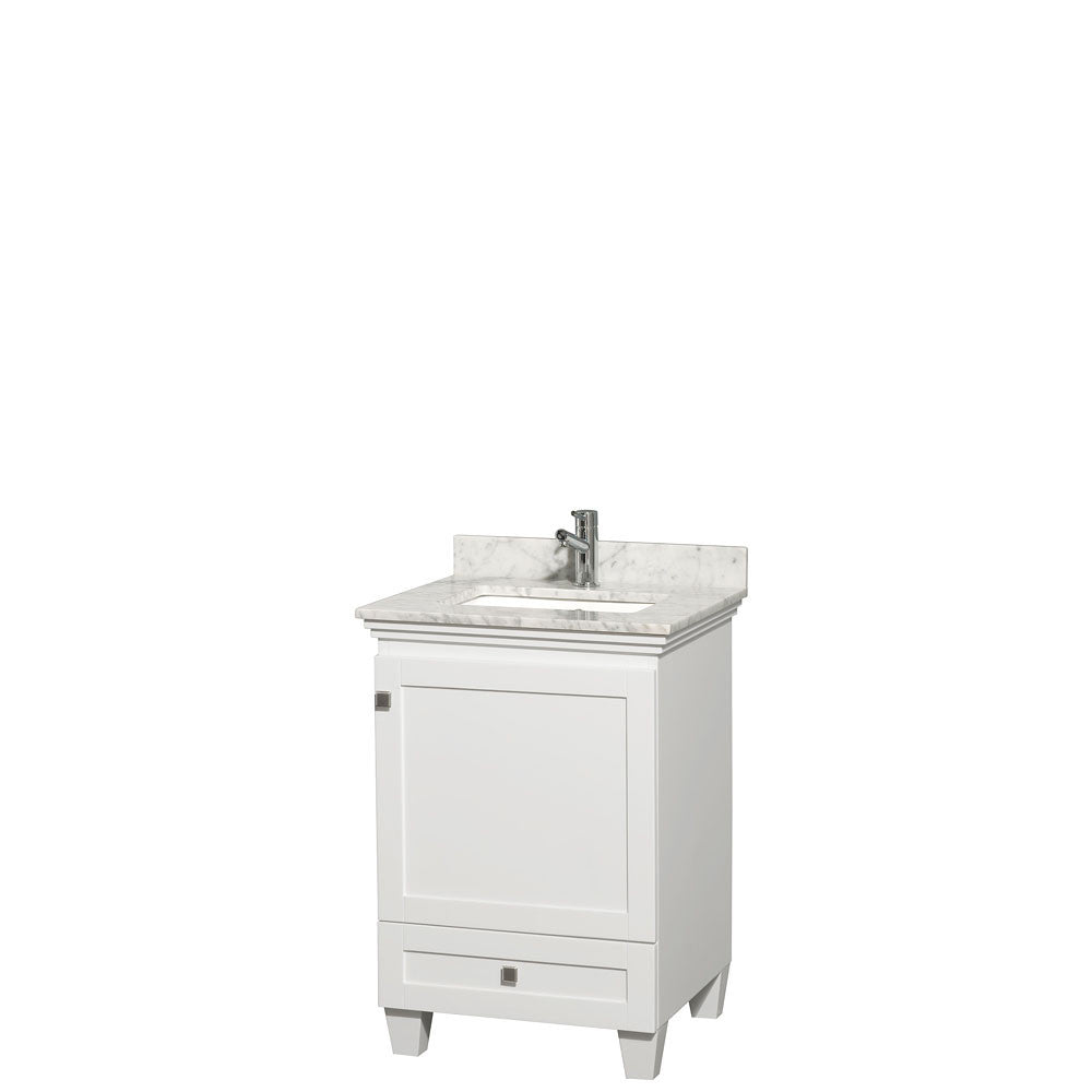 Acclaim 24 inch Single Bathroom Vanity in White