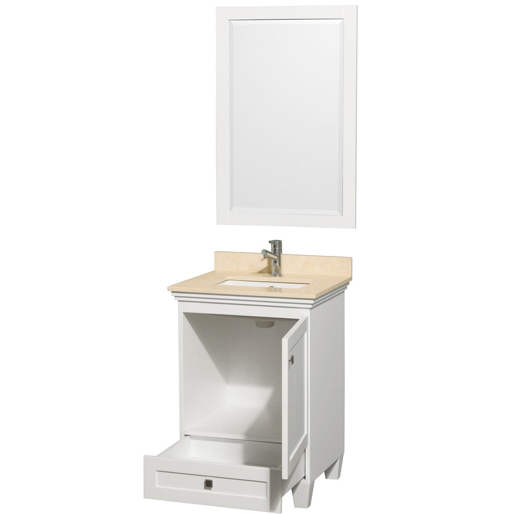 Acclaim 24 inch Single Bathroom Vanity in White