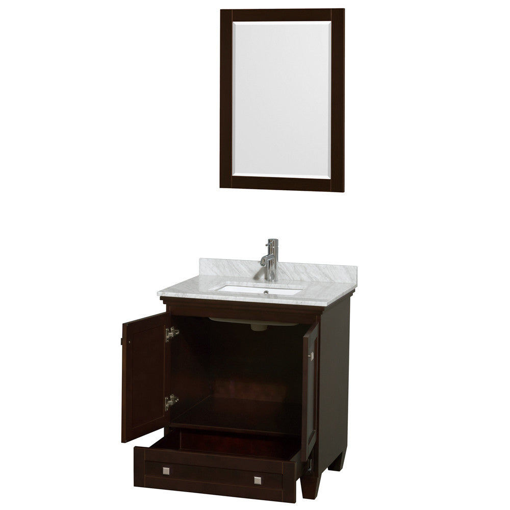 Acclaim 30 inch Single Bathroom Vanity in Espresso