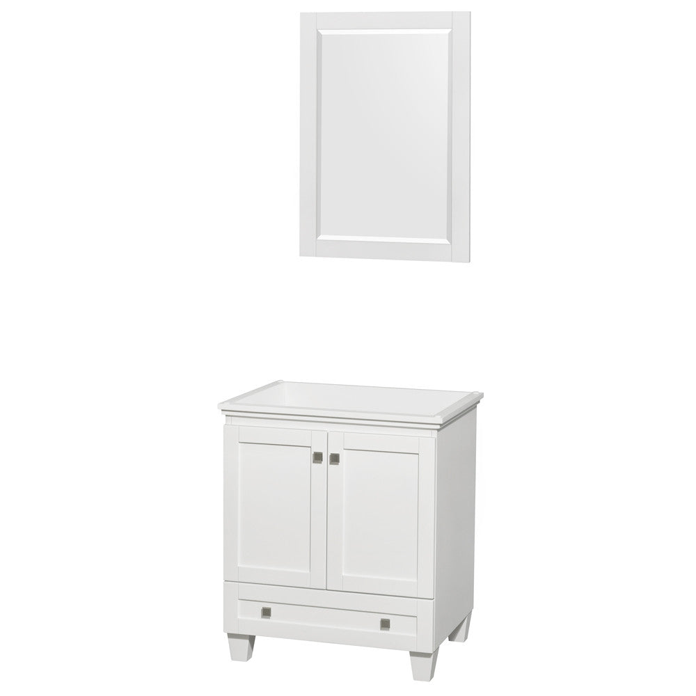 Acclaim 30 inch Single Bathroom Vanity in White