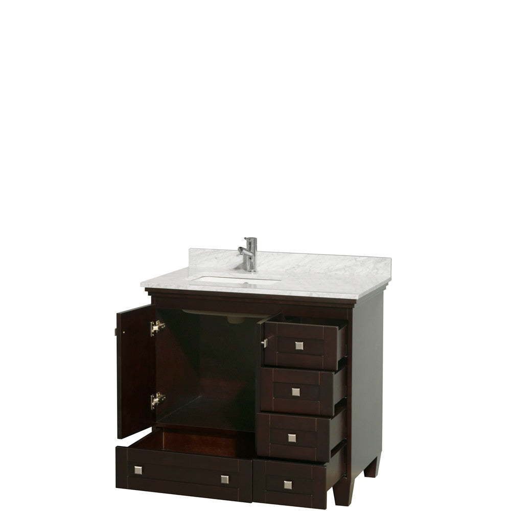 Acclaim 36 inch Single Bathroom Vanity in Espresso
