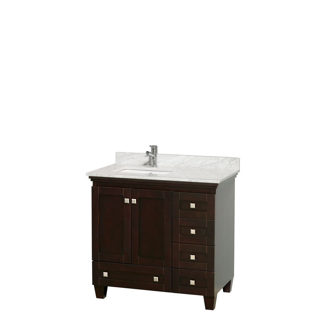 Acclaim 36 inch Single Bathroom Vanity in Espresso