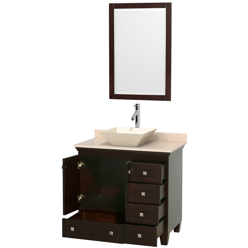 Acclaim 36 inch Single Bathroom Vanity in Espresso