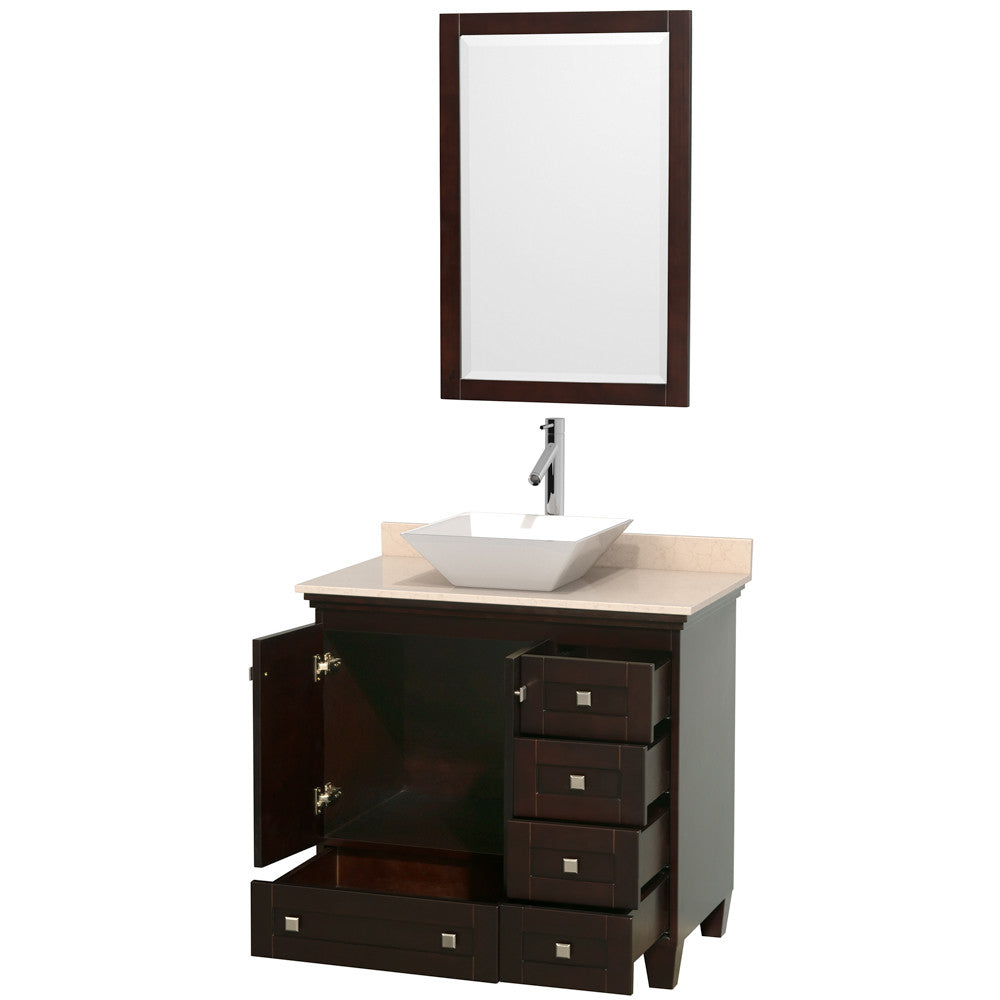 Acclaim 36 inch Single Bathroom Vanity in Espresso