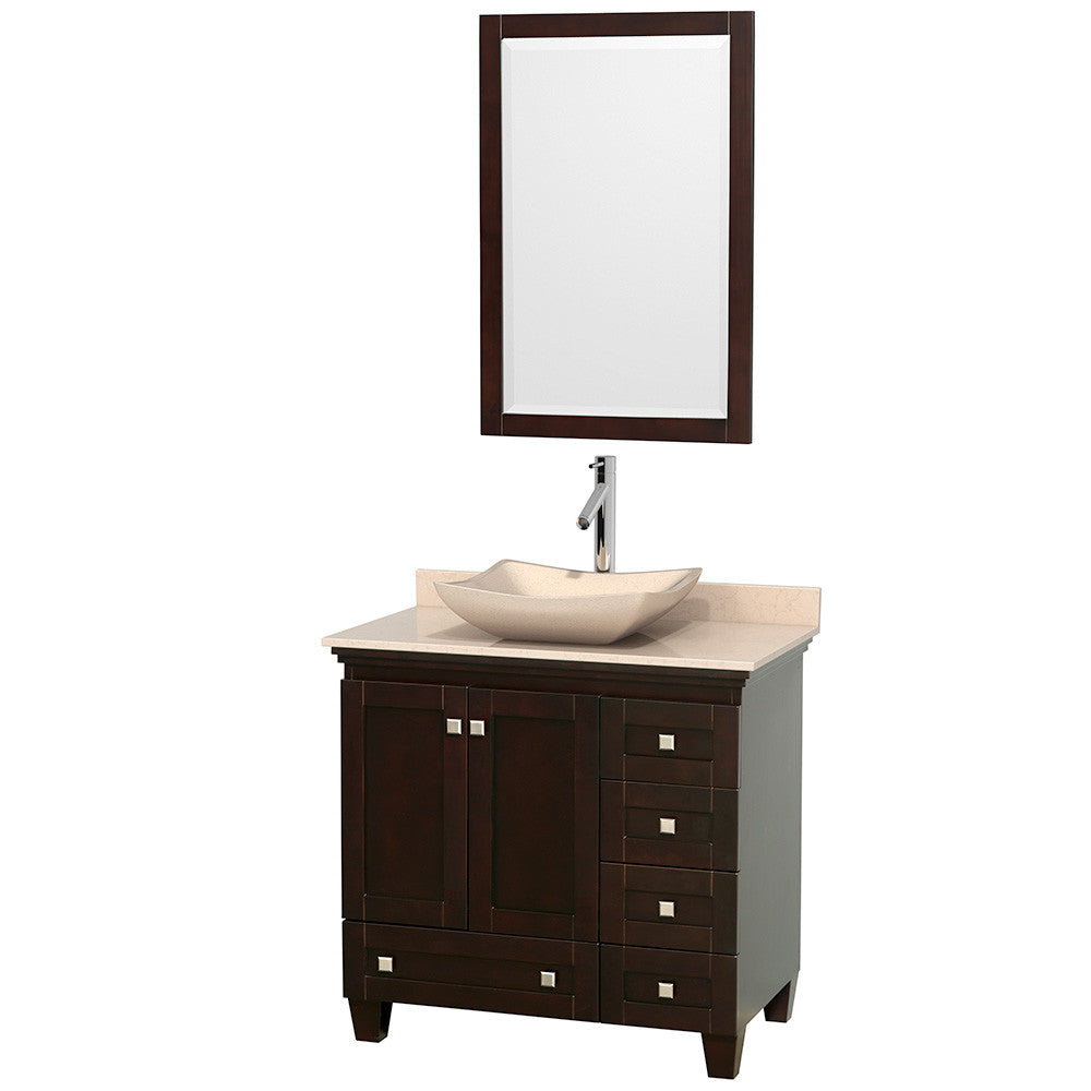 Acclaim 36 inch Single Bathroom Vanity in Espresso