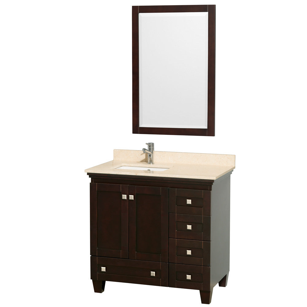 Acclaim 36 inch Single Bathroom Vanity in Espresso