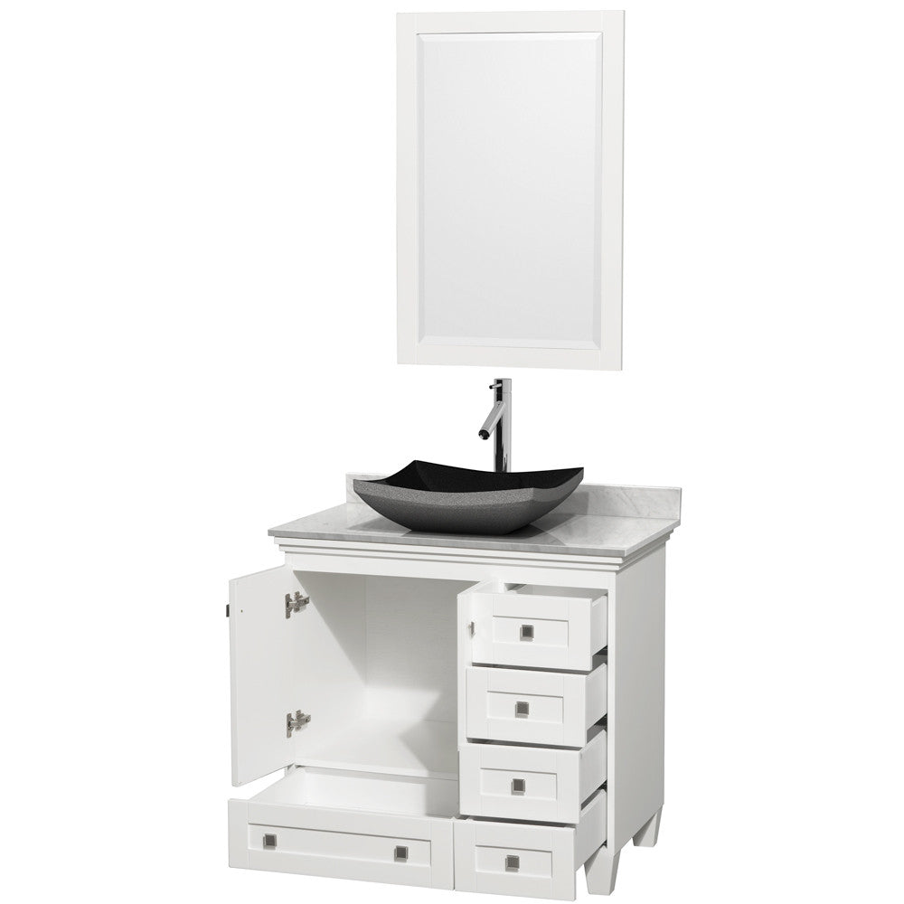 Acclaim 36 inch Single Bathroom Vanity in White