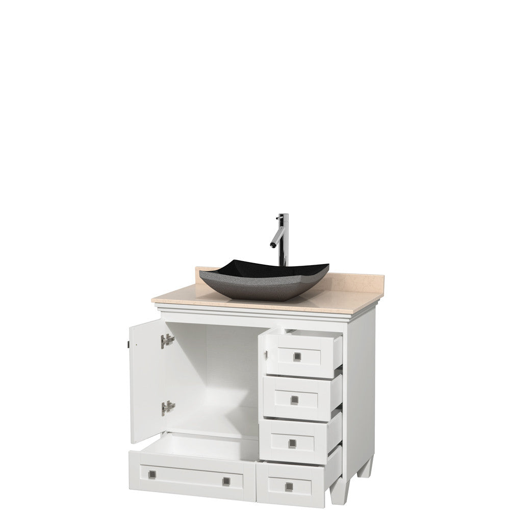 Acclaim 36 inch Single Bathroom Vanity in White