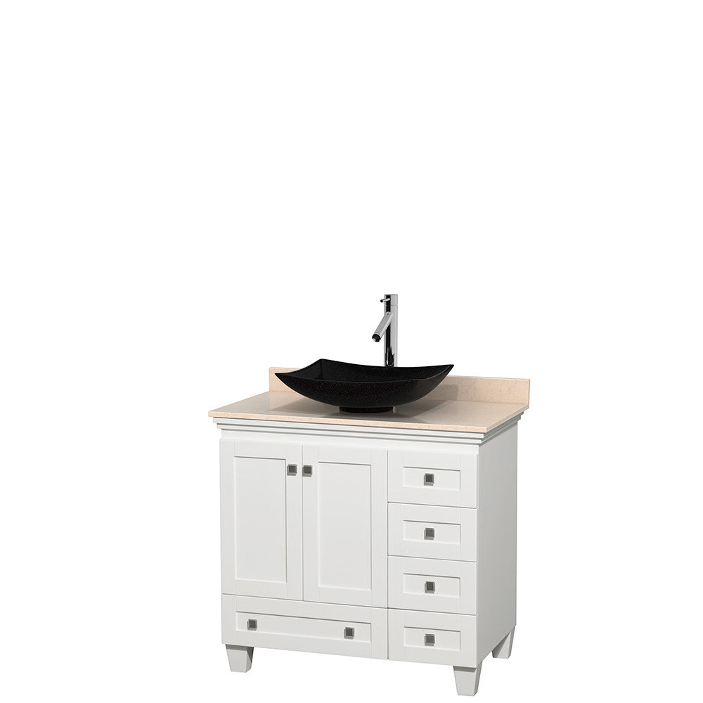 Acclaim 36 inch Single Bathroom Vanity in White