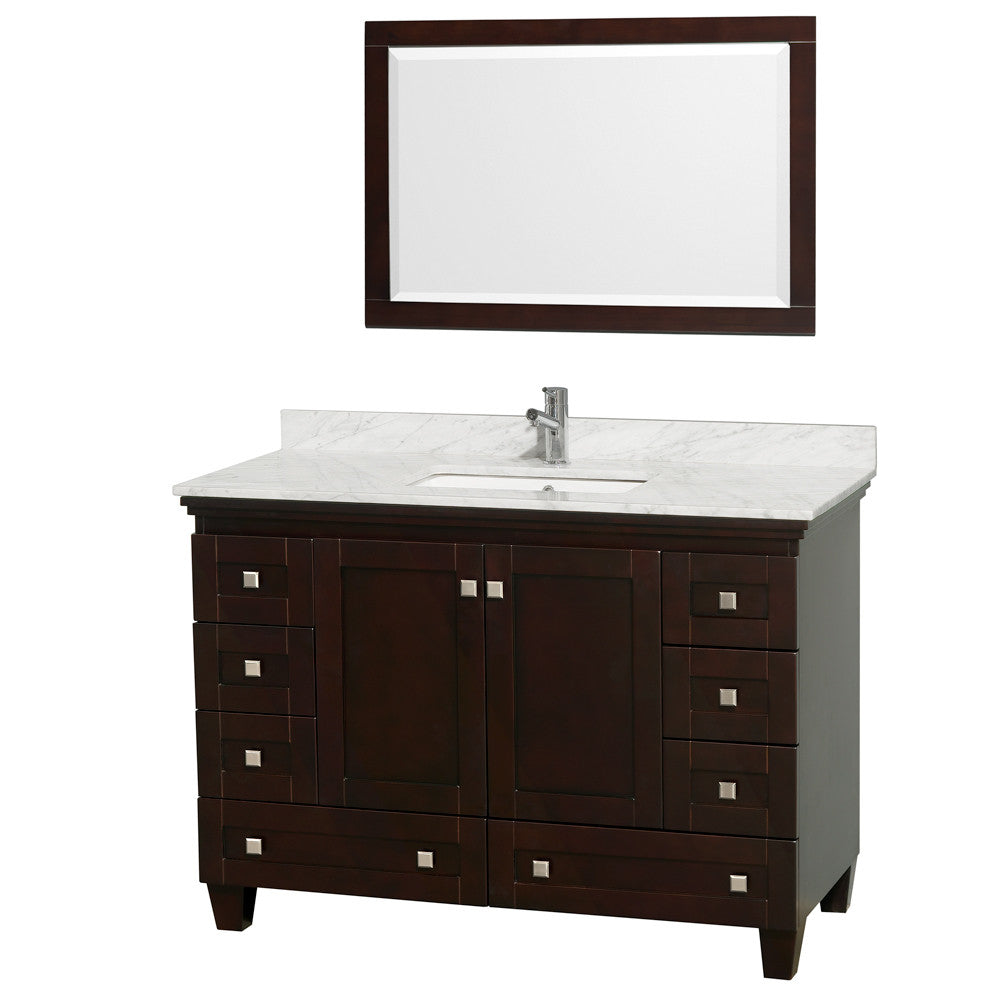 Acclaim 48 inch Single Bathroom Vanity in Espresso