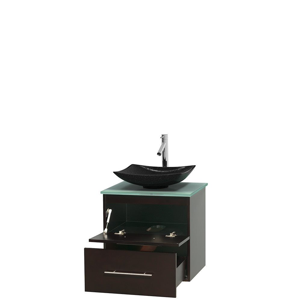 Centra 24 inch Single Bathroom Vanity Set - Espresso