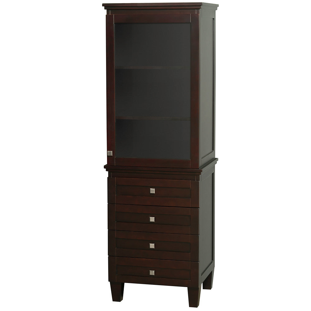 Wyndham Collection Acclaim Linen Tower - Espresso