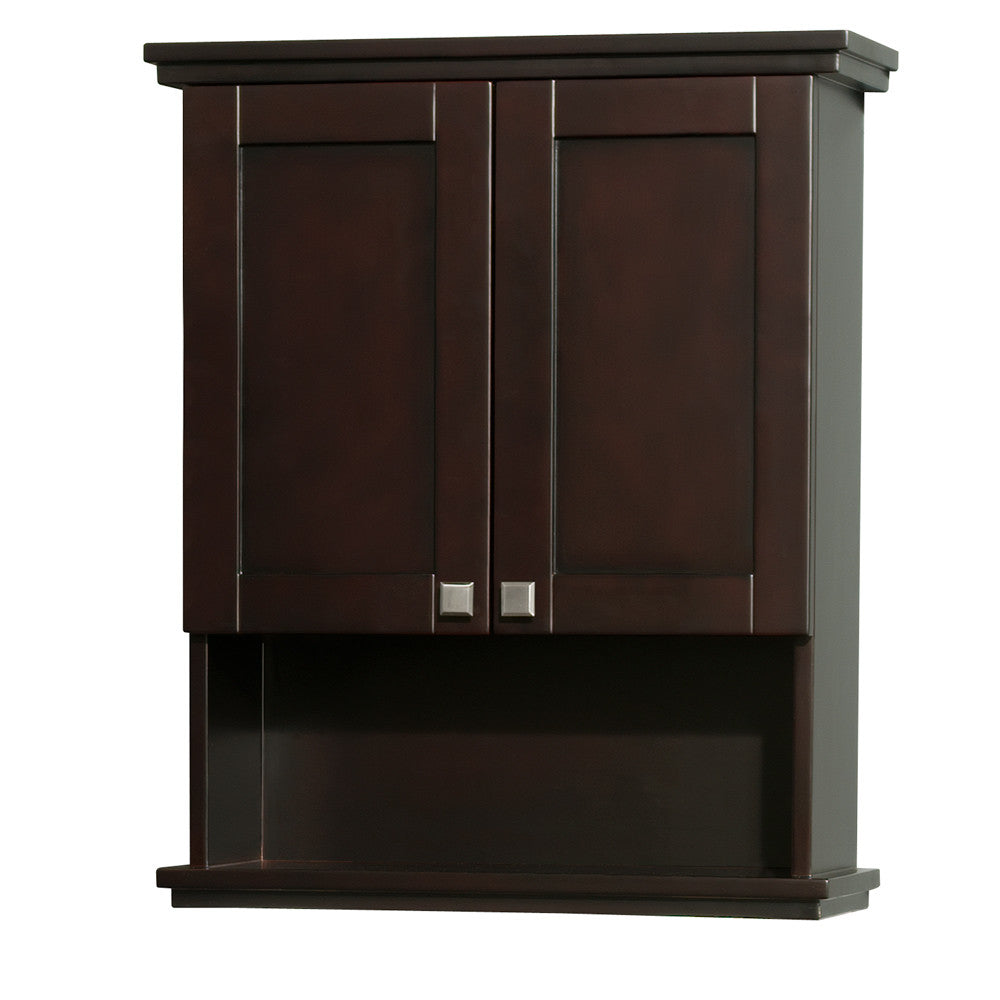 Wyndham Collection Acclaim Wall Cabinet - Espresso