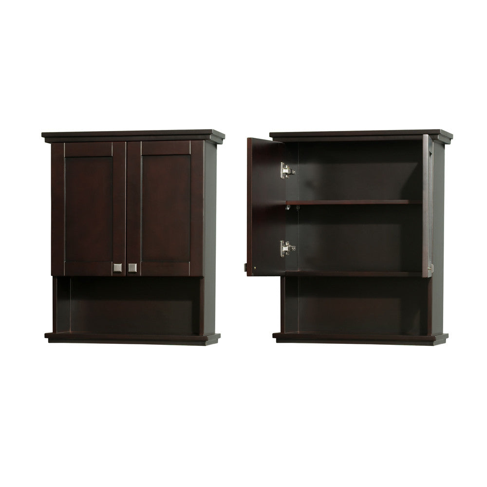 Wyndham Collection Acclaim Wall Cabinet - Espresso