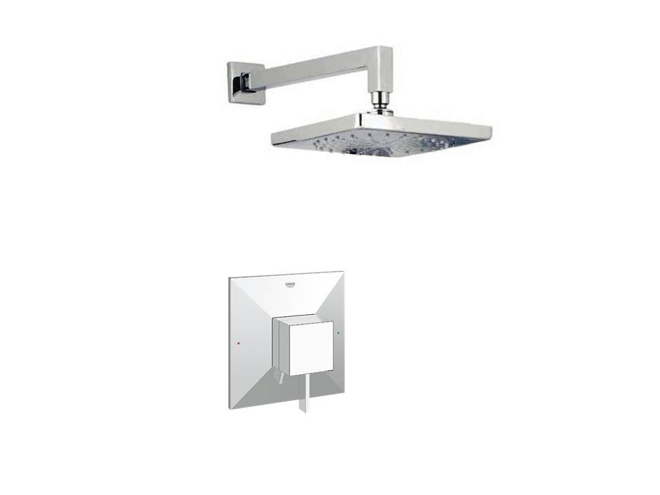 Grohe Starlight Chrome Allure Brilliant Single Function Pressure Balance Shower Set