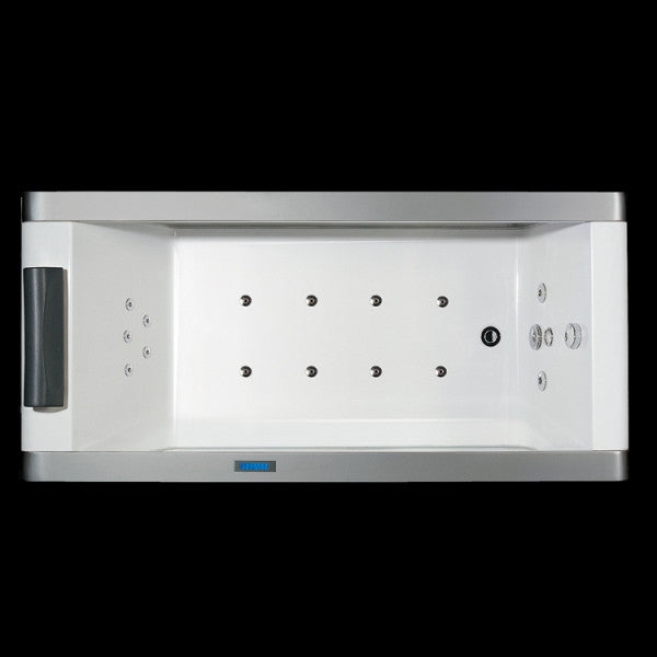 Ariel Platinum AM152 70" whirlpool Bathtub 59 x 32 x 26.6