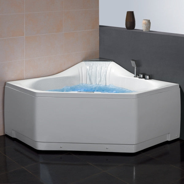 Ariel Platinum AM168 Whirlpool Bathtub 59 x 59 x 31