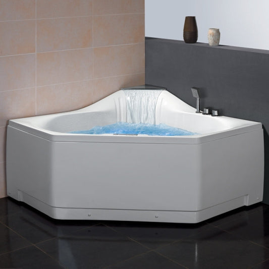 Ariel Platinum AM168 Whirlpool Bathtub 59 x 59 x 31