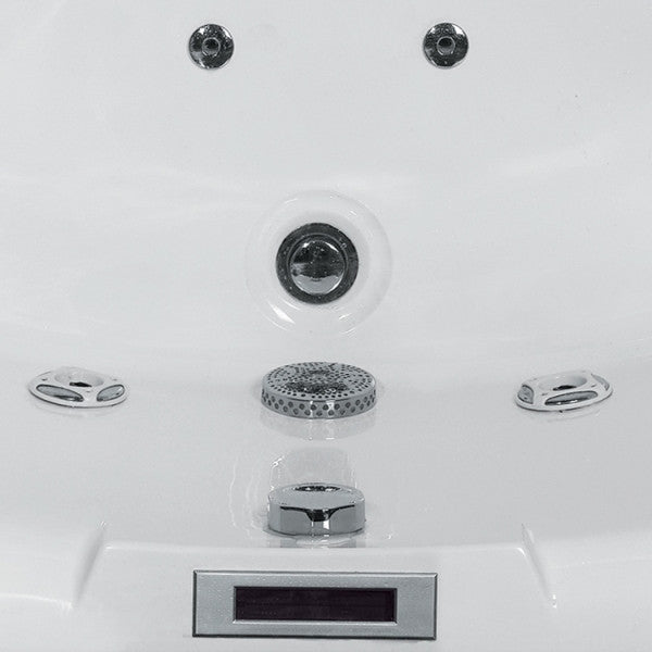 Ariel Platinum AM168 Whirlpool Bathtub 59 x 59 x 31