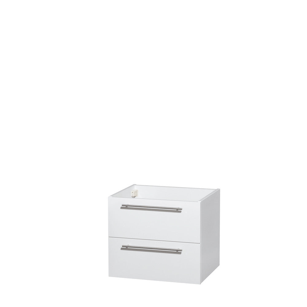 Wyndham Collection Amare 24 Bathroom Vanity Set - Glossy White