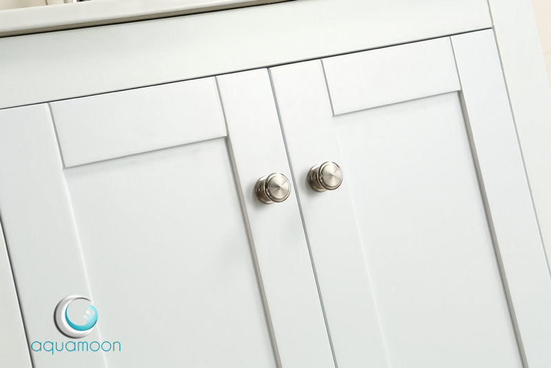 Aquamoon Rimini 24 Bathroom Vanity Set - White