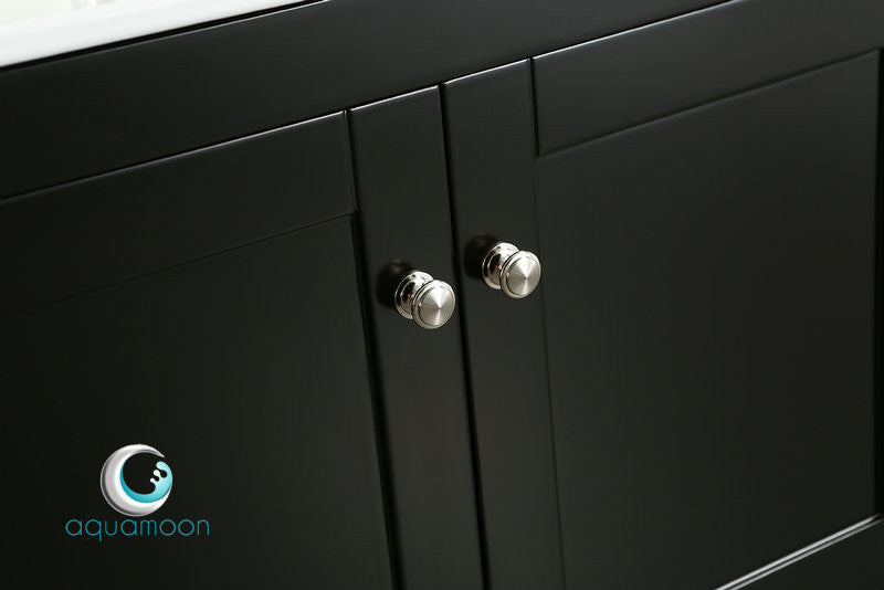 Aquamoon Rimini 31 Bathroom Vanity Set - Black