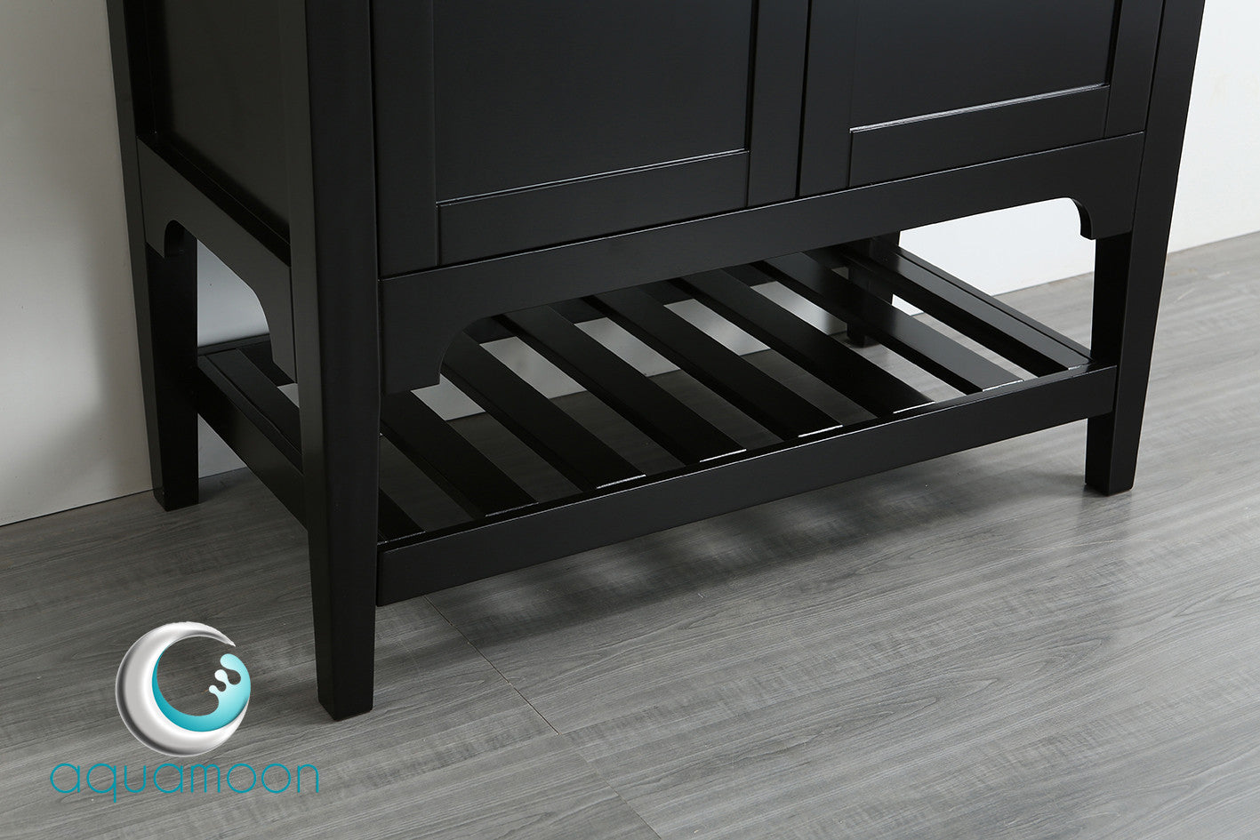 Aquamoon Rimini 36 Bathroom Vanity Set - Black