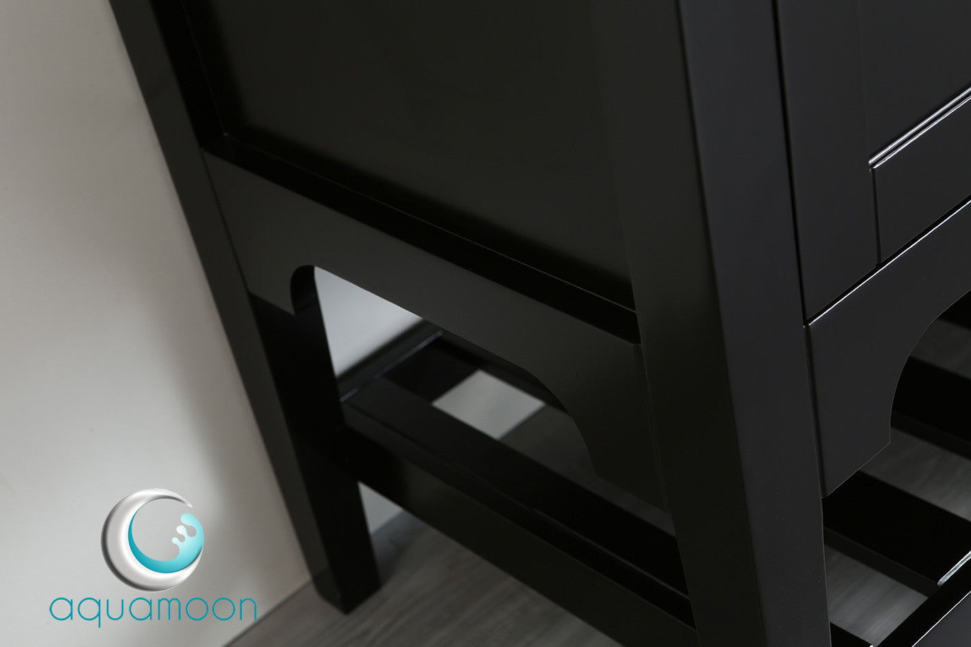 Aquamoon Rimini 36 Bathroom Vanity Set - Black