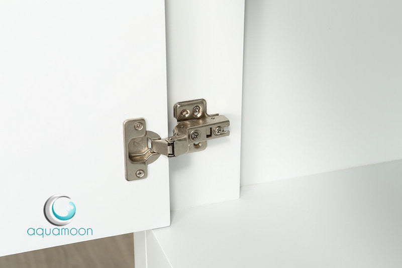 Aquamoon Rimini 36 Bathroom Vanity Set - White