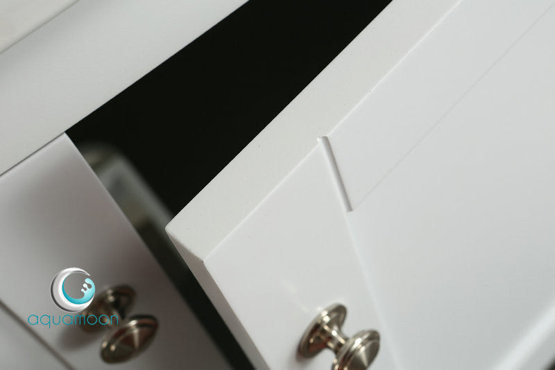 Aquamoon Rimini 36 Bathroom Vanity Set - White