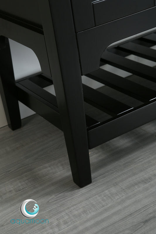 Aquamoon Rimini 48 Bathroom Vanity Set - Black